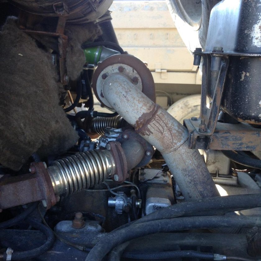 Турбина ЯМЗ 236 на КАМАЗ 740