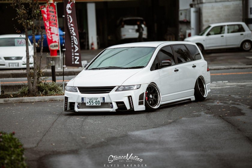 Honda Odyssey 2 stance