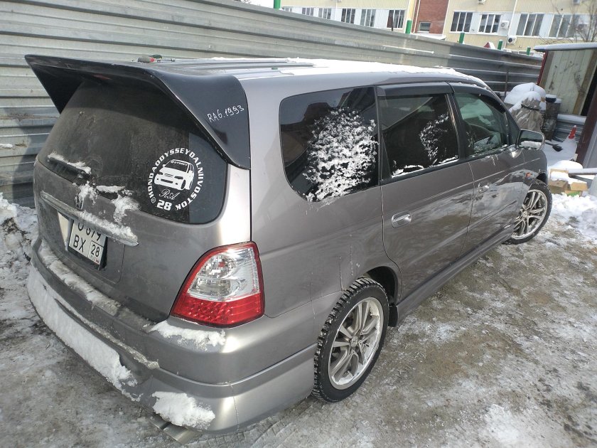 Honda Odyssey 2001 Tuning
