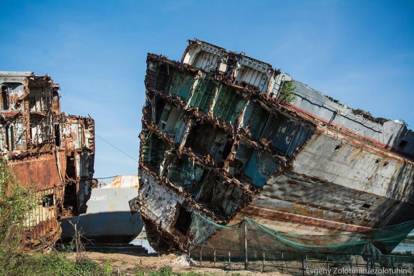 Кладбище заброшенных кораблей Балтийск