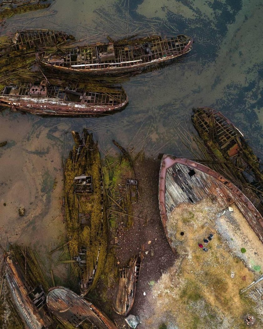Кладбище кораблей в Териберке откуда появилось