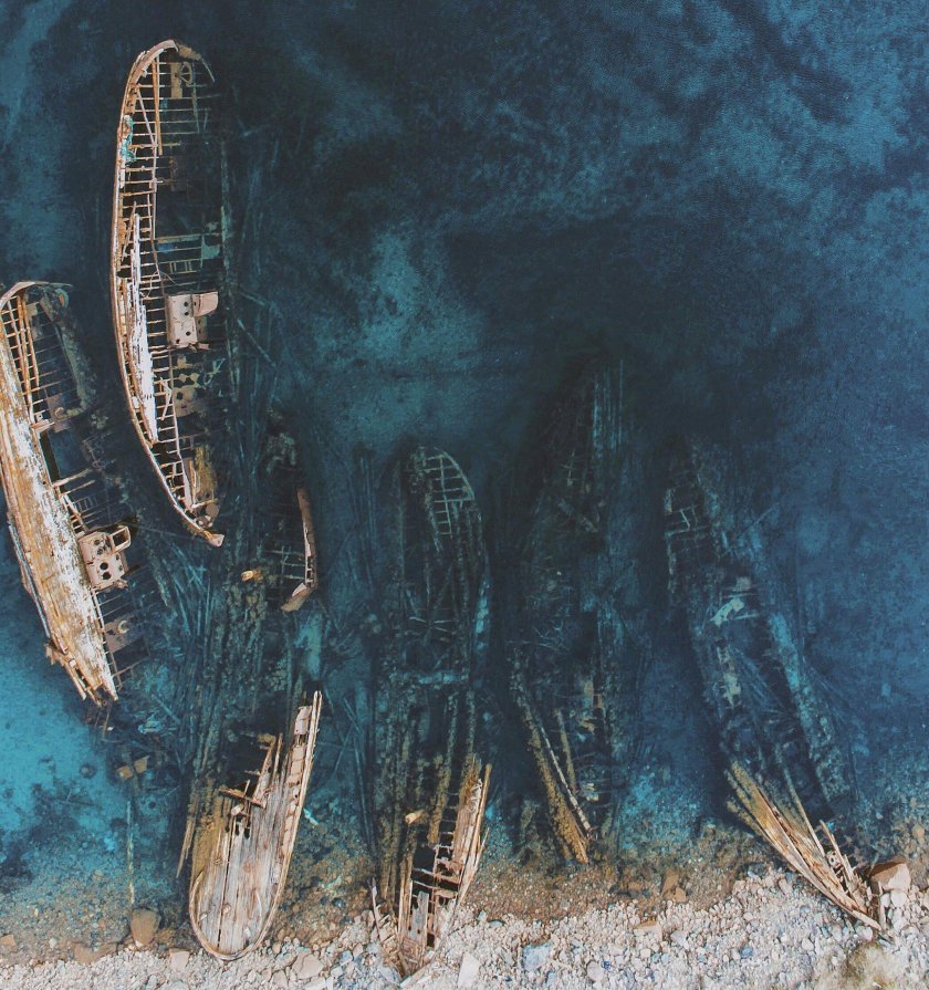 Кладбище кораблей Мурманск