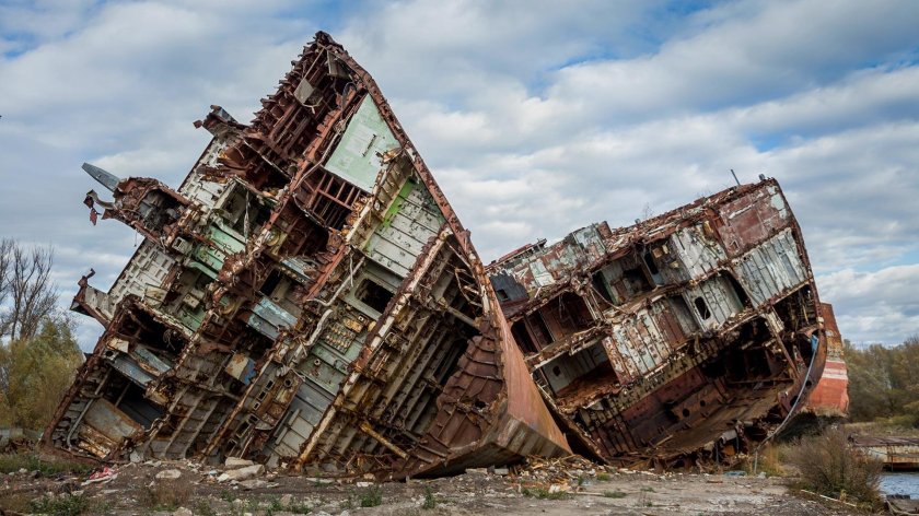 Кладбище кораблей Калининград