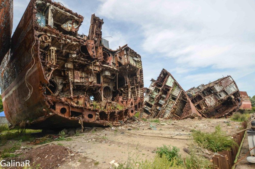 Кладбище кораблей Калининград