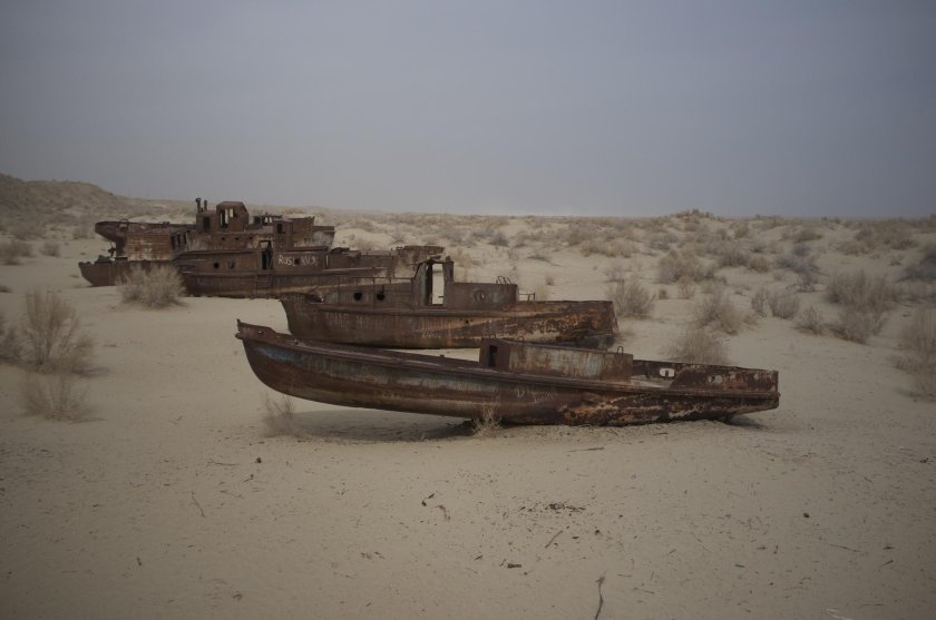 Муйнак Узбекистан кладбище кораблей