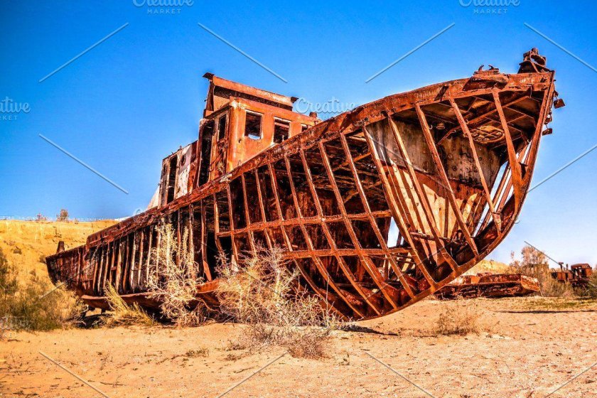 Муйнак кладбище кораблей