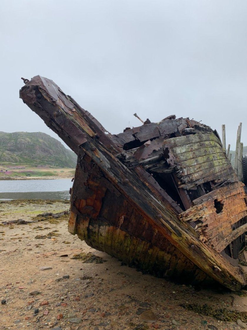 Териберка корабли