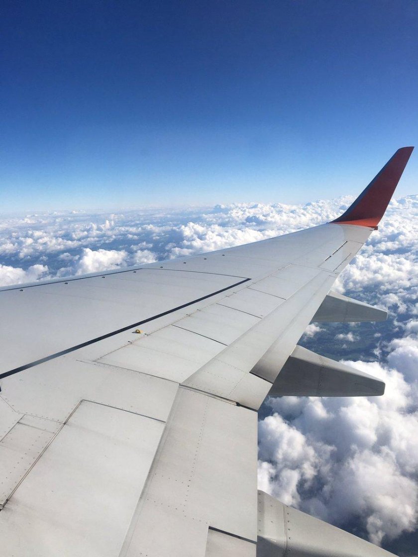 Вид из самолета