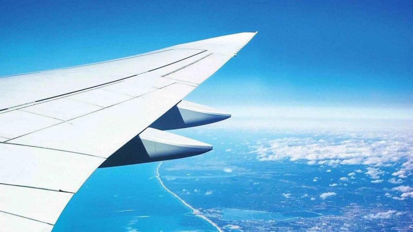 Самолет вид сверху