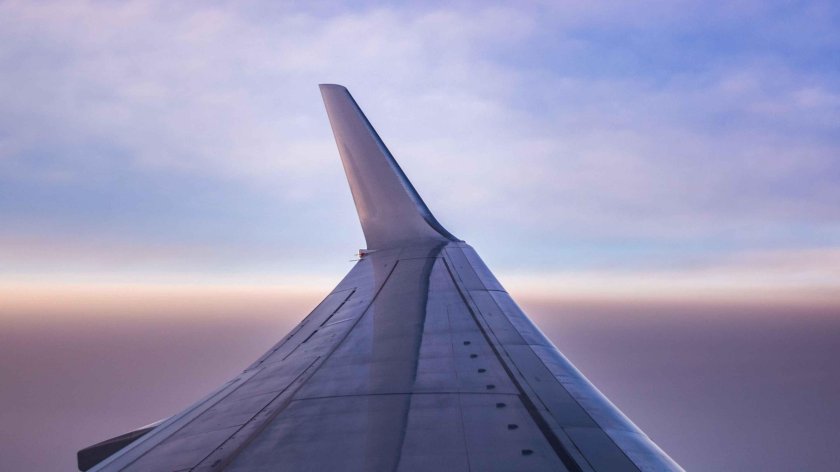 Вид из самолета