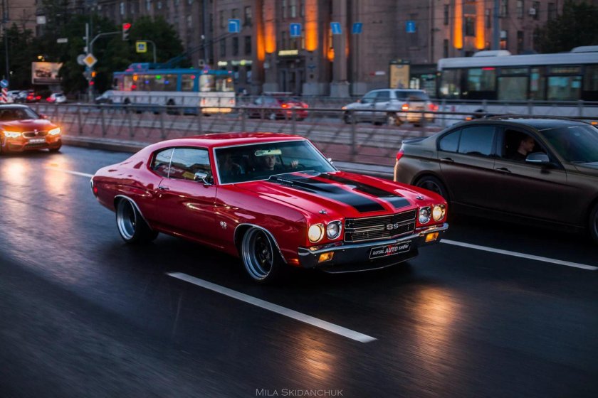 Маслкары Мустанг Шевроле