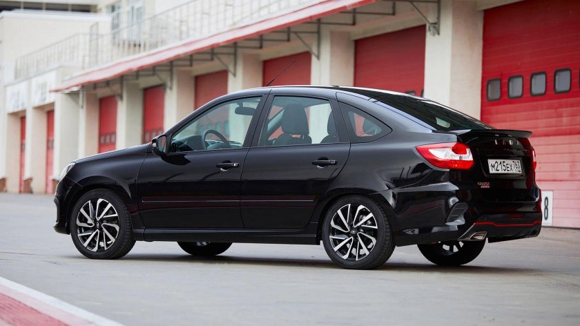 Лада Гранта 2023 лифтбек спорт