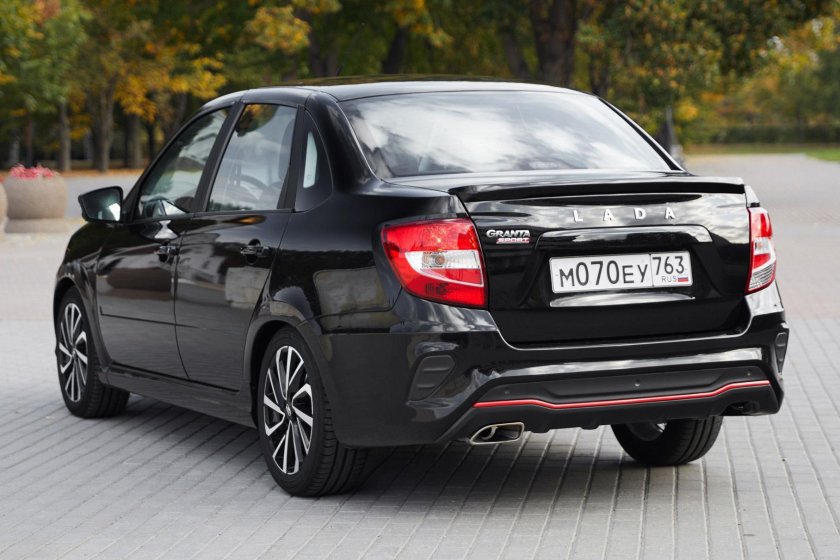 Лада Гранта спорт 2024