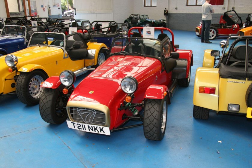Автомобили Caterham Модельный ряд