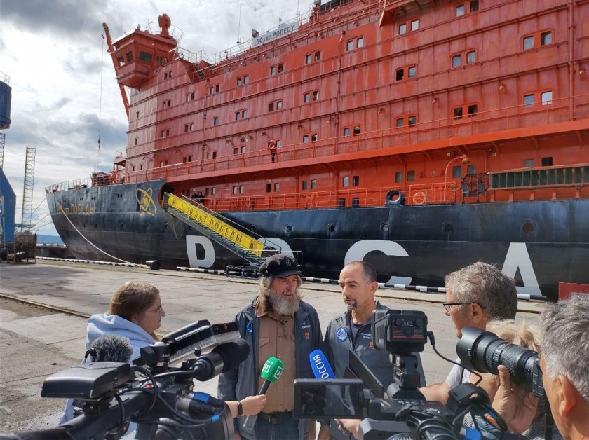 50 Лет Победы атомный ледокол