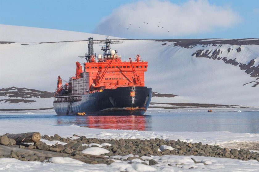 50 Лет Победы атомный ледокол