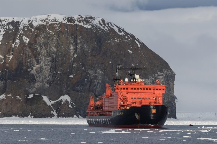 50 Лет Победы атомный ледокол