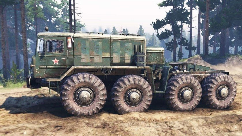 Советский тягач МАЗ-537