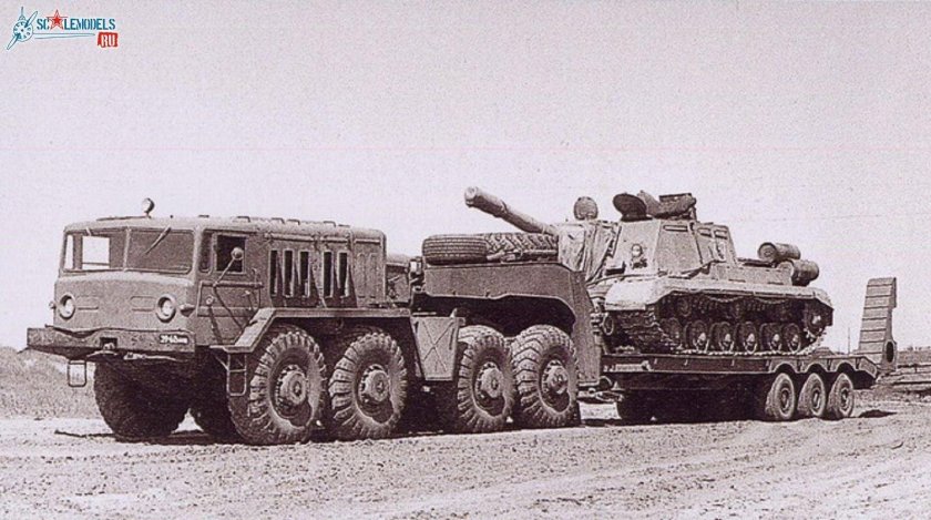 Советский тягач МАЗ-537