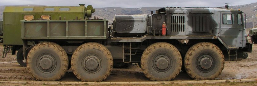 Тягач МАЗ 537 габариты