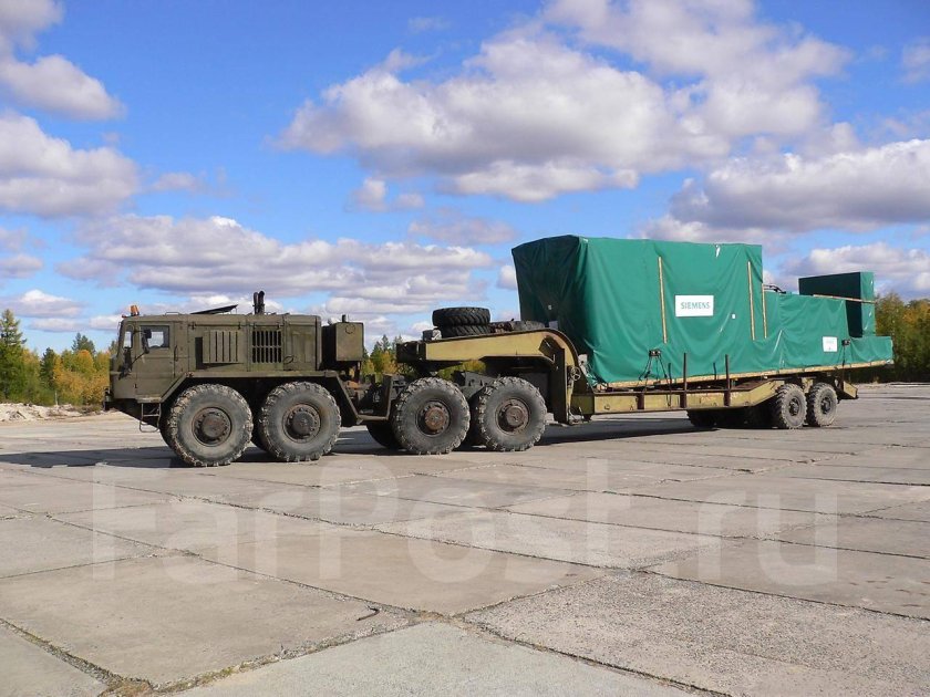 МАЗ 537 С тралом