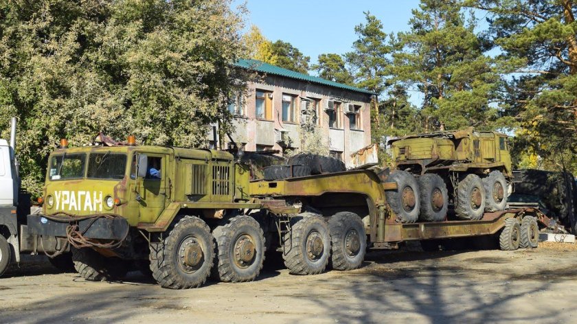 МАЗ 537 С тралом