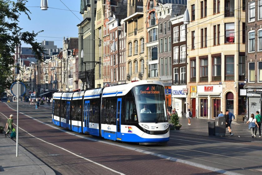 Трамвай Амстердам