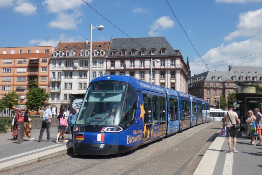 Трамвай Страсбург