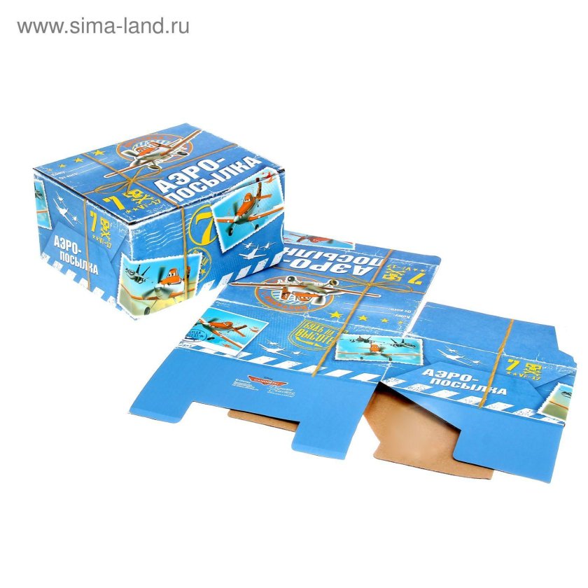 Самолет с посылкой