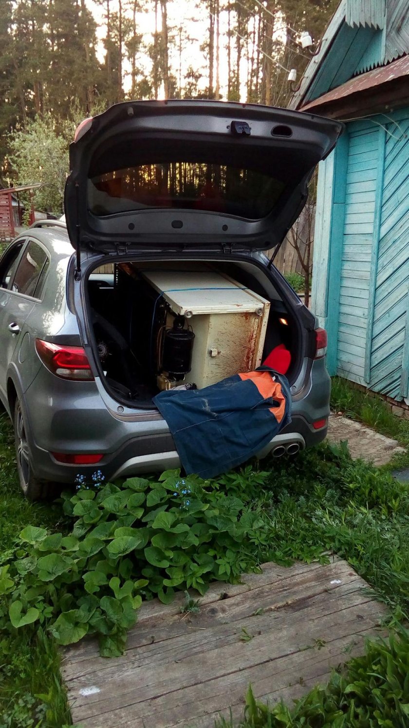 Kia Rio x багажник