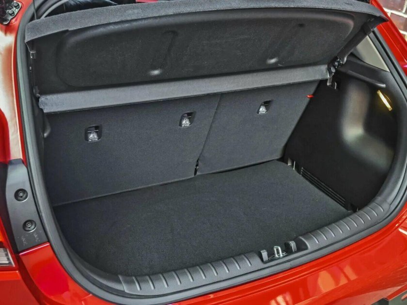 Kia Rio хэтчбек 2018 багажник