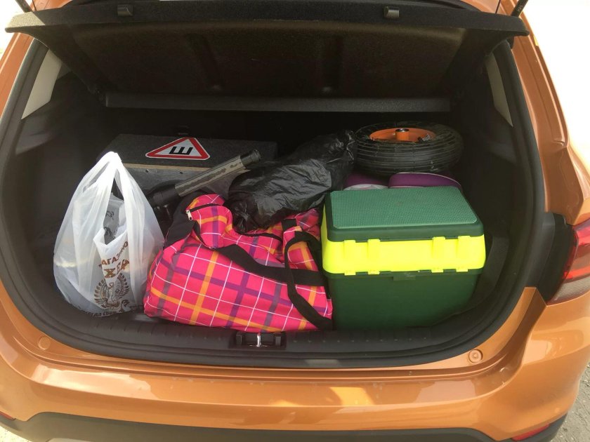 Киа x line багажник