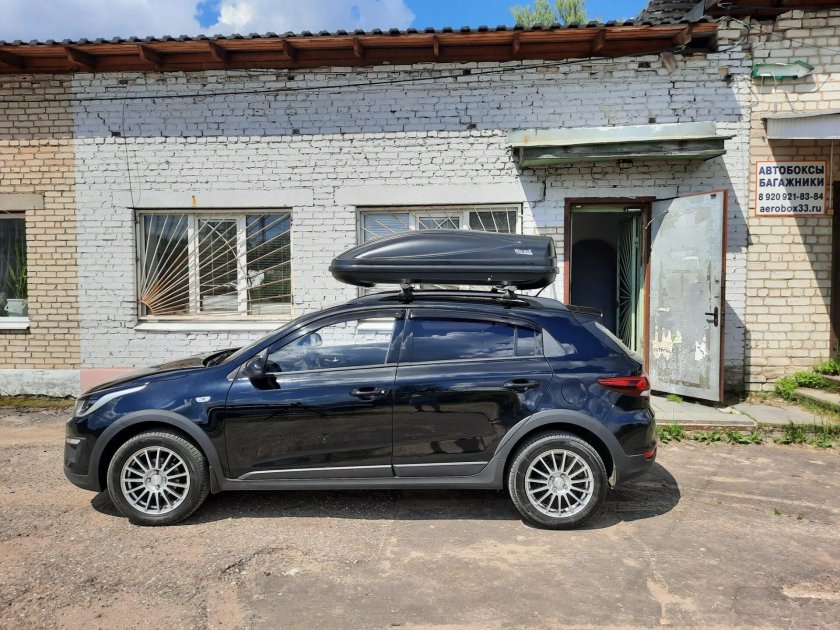 Kia Rio x-line багажник на крышу