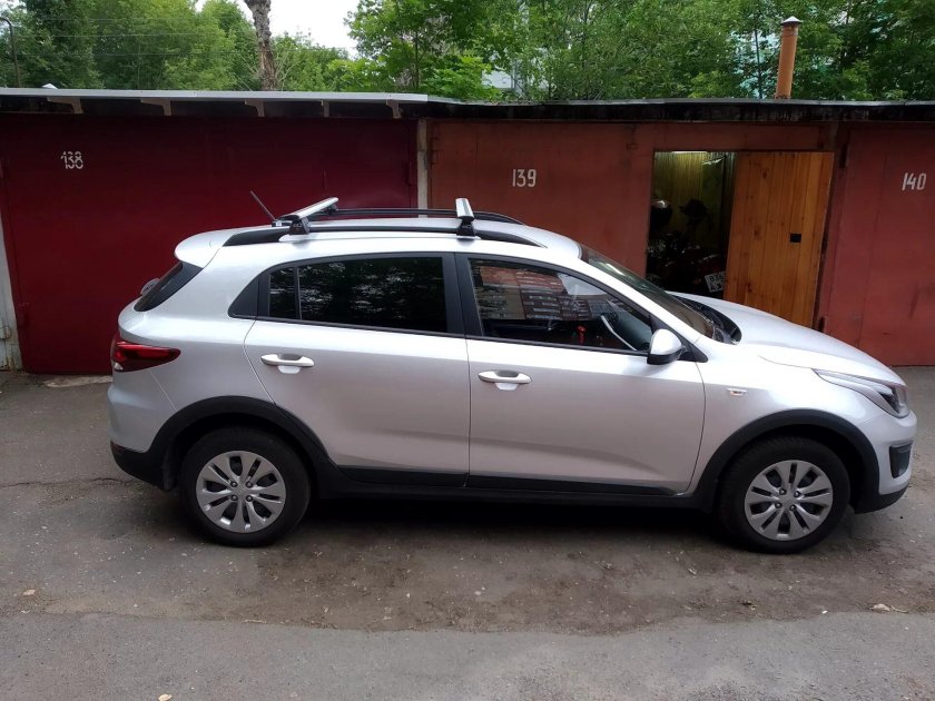 Киа Рио х-лайн багажник