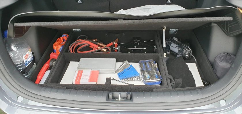 Органайзер в багажник Kia Rio x-line