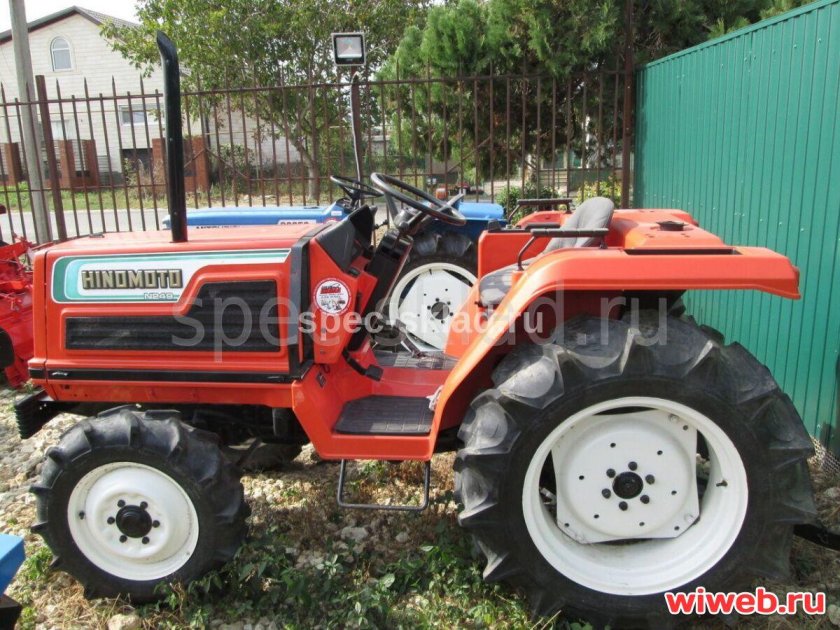 Hinomoto минитрактор