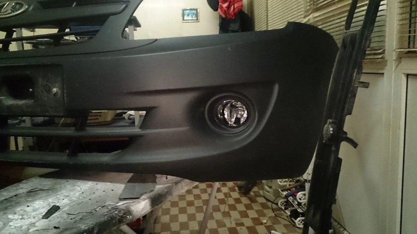 Крепление противотуманных фар Лада Гранта