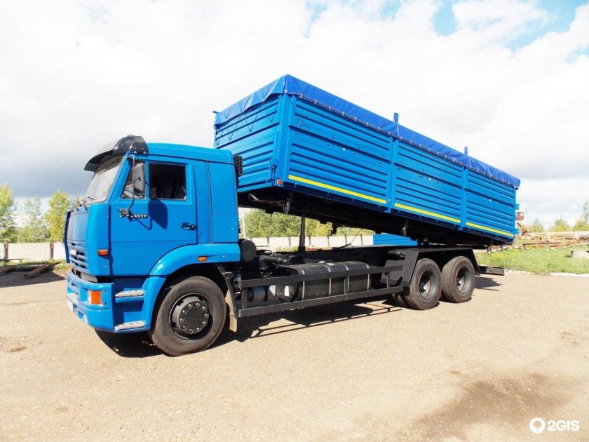 КАМАЗ щука зерновоз 65117