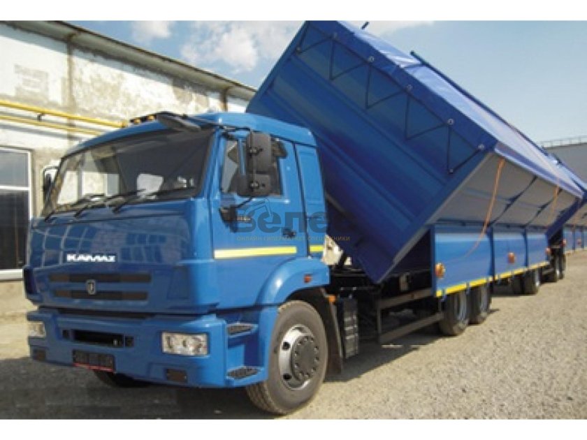 КАМАЗ 65117 самосвал зерновоз