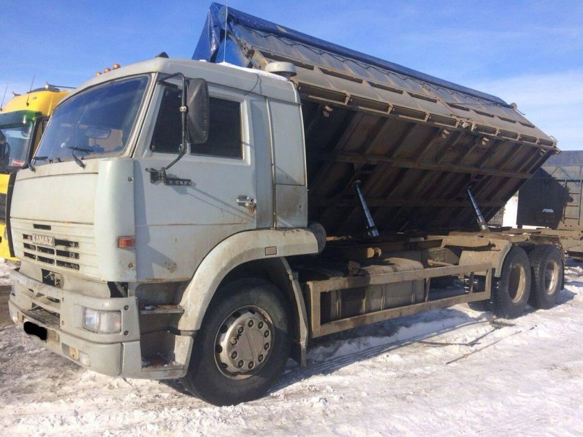 КАМАЗ 65117 самосвал зерновоз