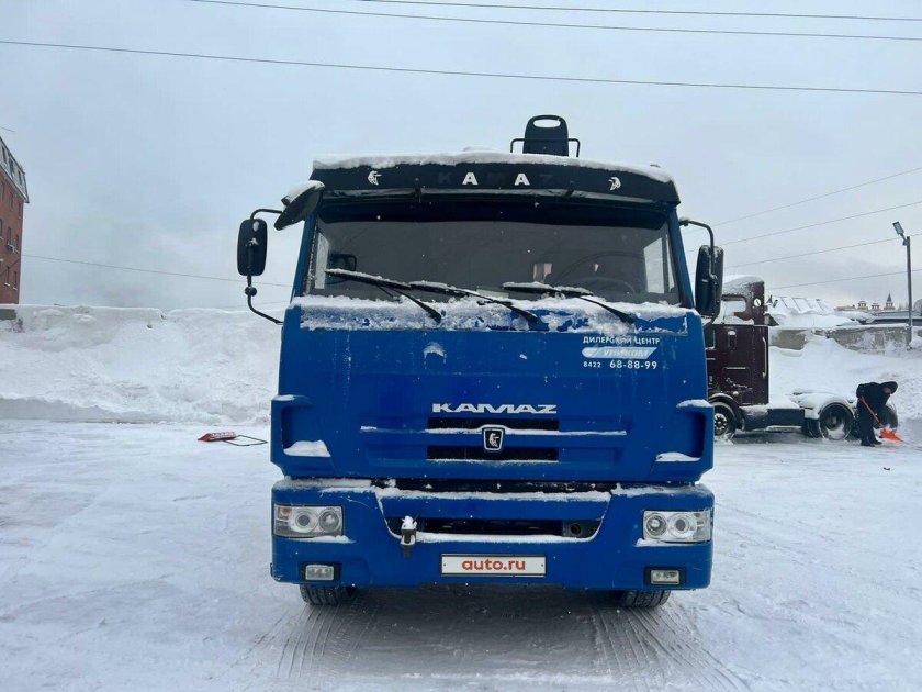 КАМАЗ щука зерновоз