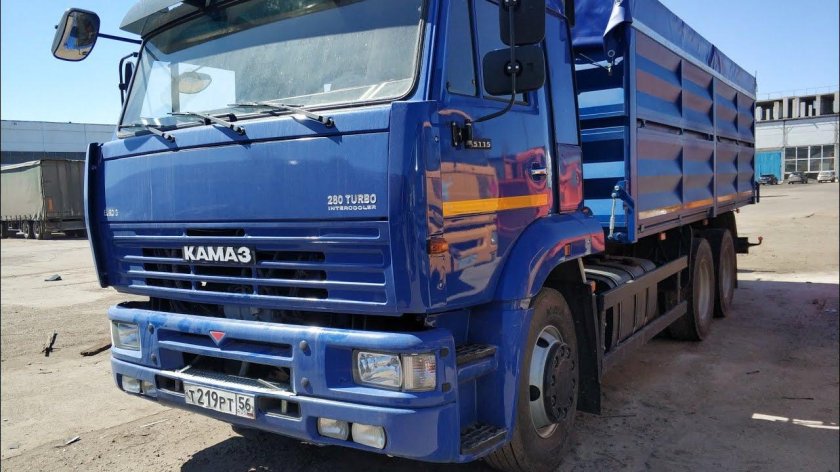 КАМАЗ 65115 зерновоз