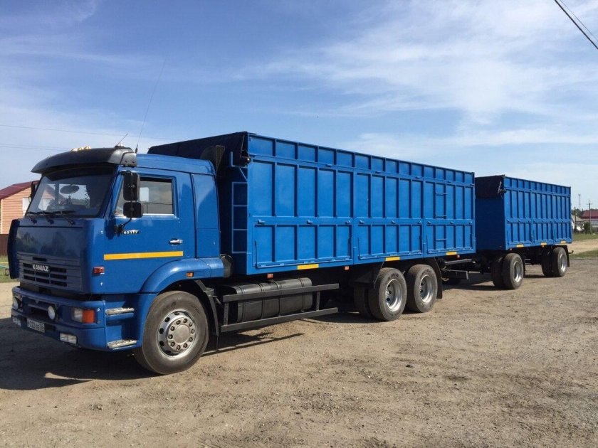 КАМАЗ 65117 зерновоз