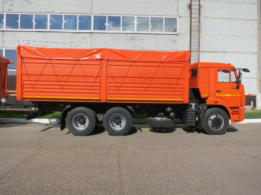 КАМАЗ 53215 65115 зерновоз.