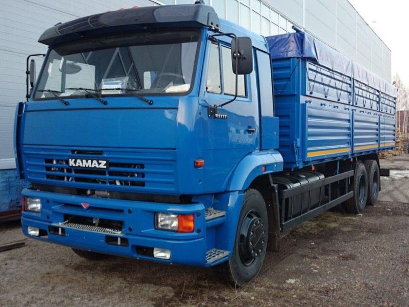 КАМАЗ щука зерновоз 65117
