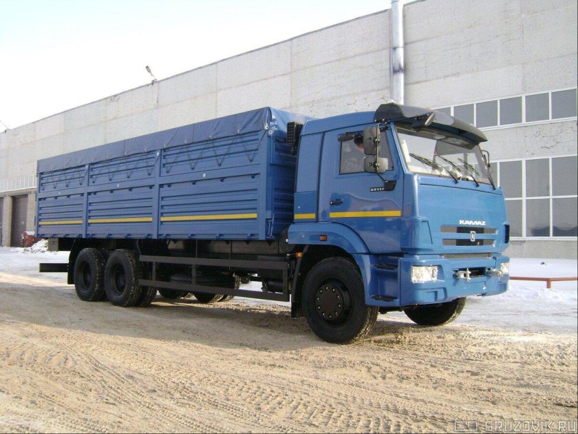 КАМАЗ 65117 зерновоз