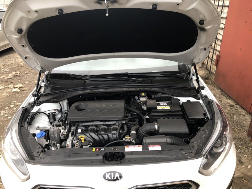Kia Ceed 3 под капотом