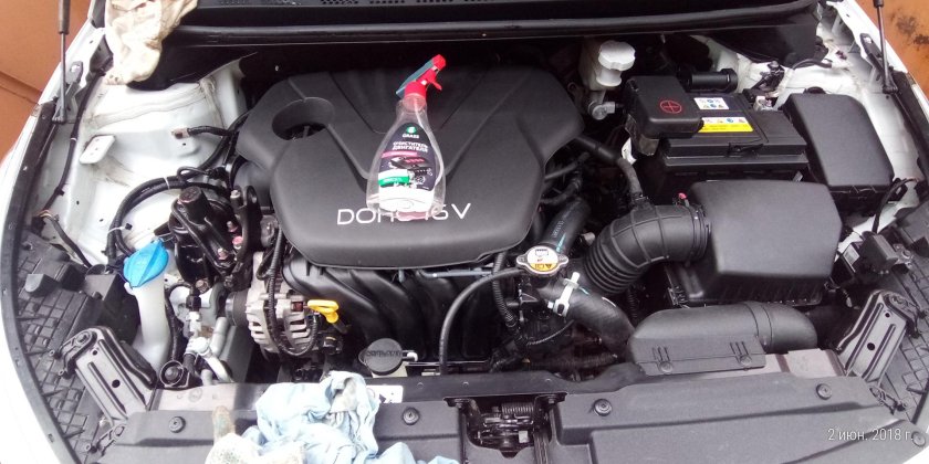 Kia Ceed 2008 под капотом