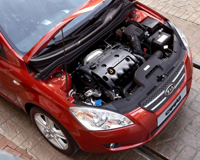 Двигатель Киа СИД 2010 1.6