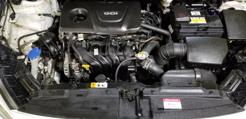 Kia Ceed JD под капотом